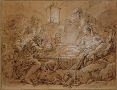 The Nativity by François Boucher